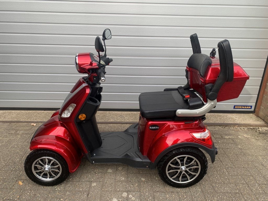 Rolektro E-Quad 15 V2 scootmobiel met nieuwe accu's, Overige merken, Ophalen of Verzenden, Zo goed als nieuw, 46 km of meer