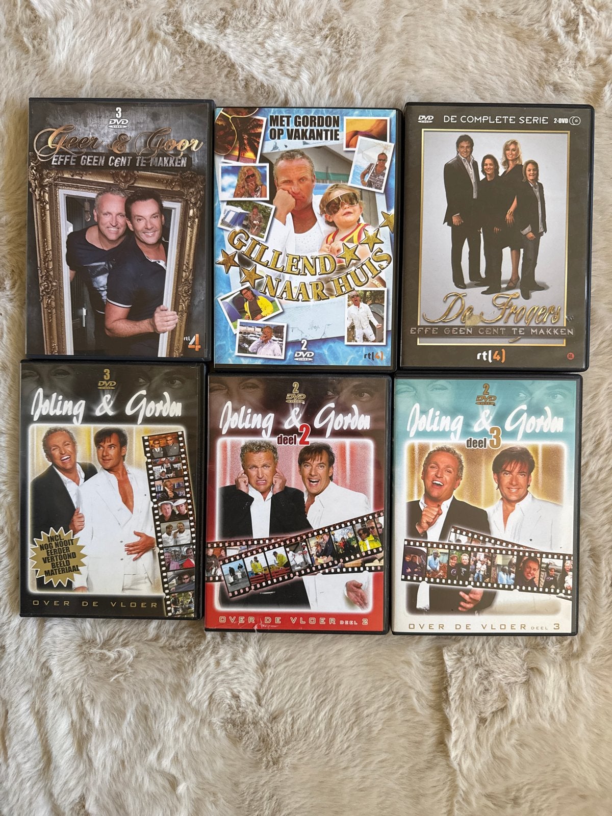 Geer & Goor, Joling & Gordon, De Frogers DVD collectie, Cd's en Dvd's, Alle leeftijden, Zo goed als nieuw, Komedie, Complete serie