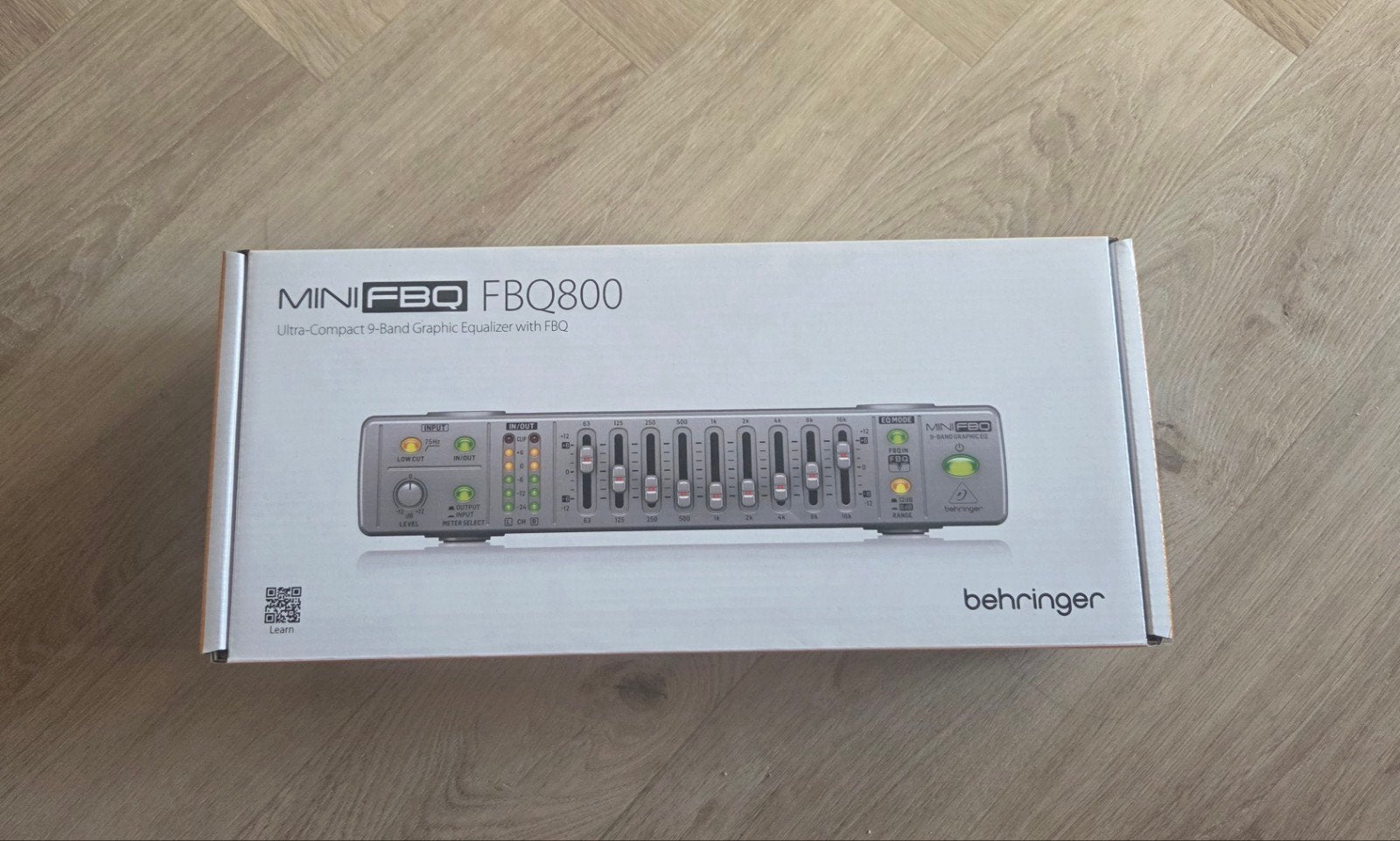 Behringer FBQ800 grafische equalizer, Muziek en Instrumenten, Effecten, Equalizer, Ophalen of Verzenden