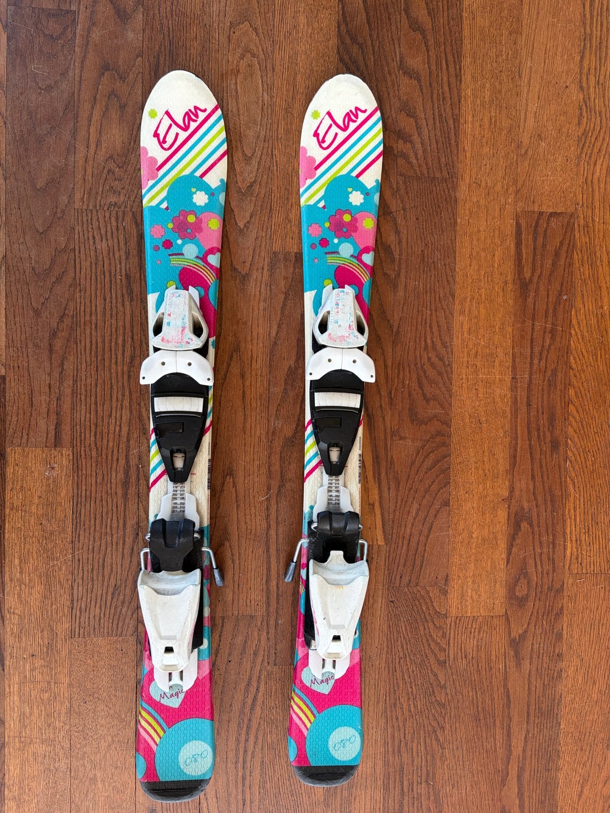 Elan ski's met Tecnica skischoenen - 80 cm, Gebruikt, Skiën, Minder dan 100 cm, Ski's