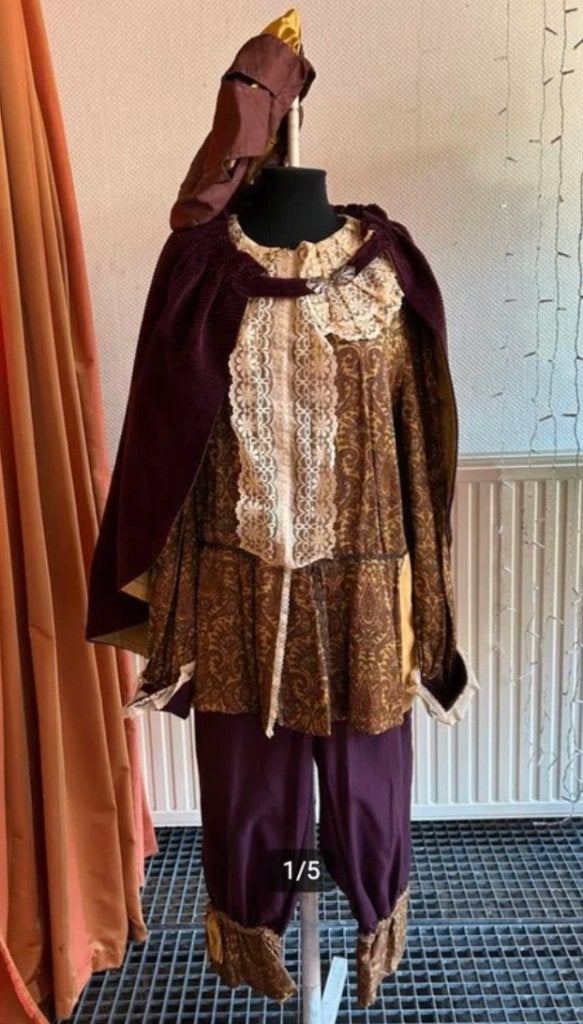 Heren barok kostuum Maat S, Ophalen of Verzenden, Gebruikt, Bovenkleding