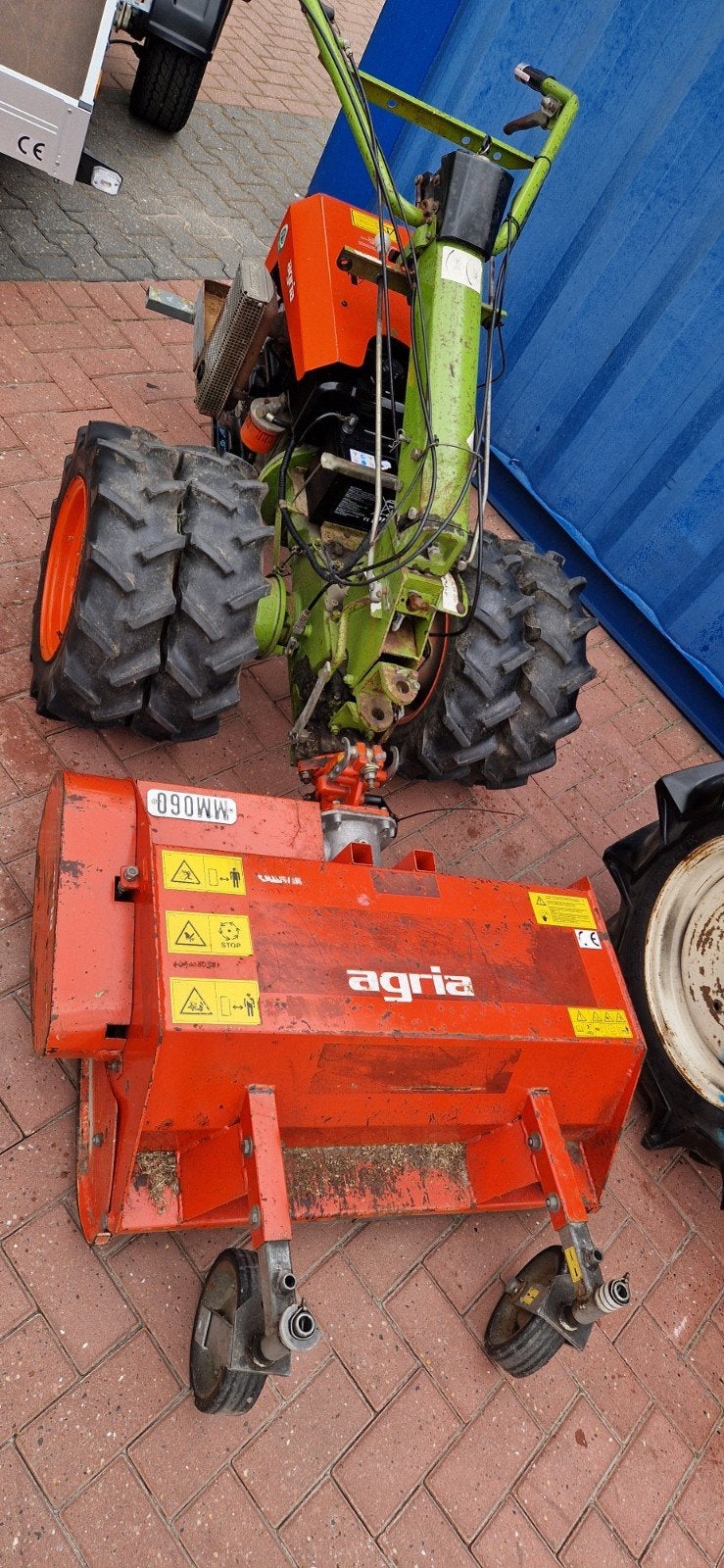 Agria tuinfrees, Ophalen, Agria