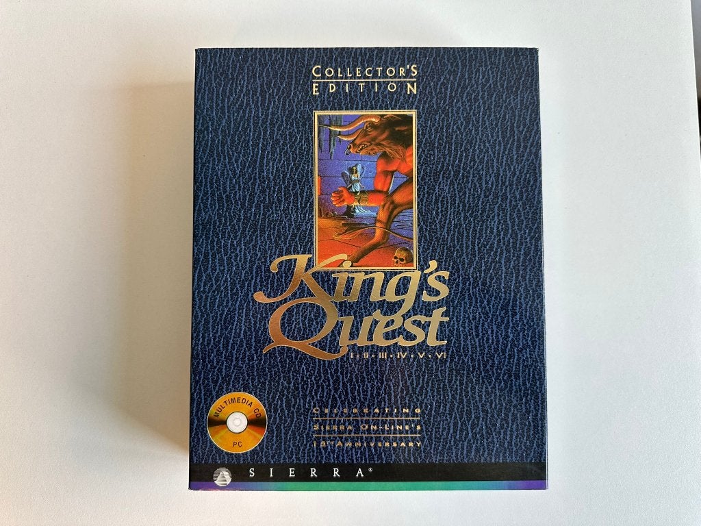 Kings Quest Collector's Edition - Sierra PC Big Box, 1 speler, Ophalen of Verzenden, Zo goed als nieuw, Strategie en Constructie