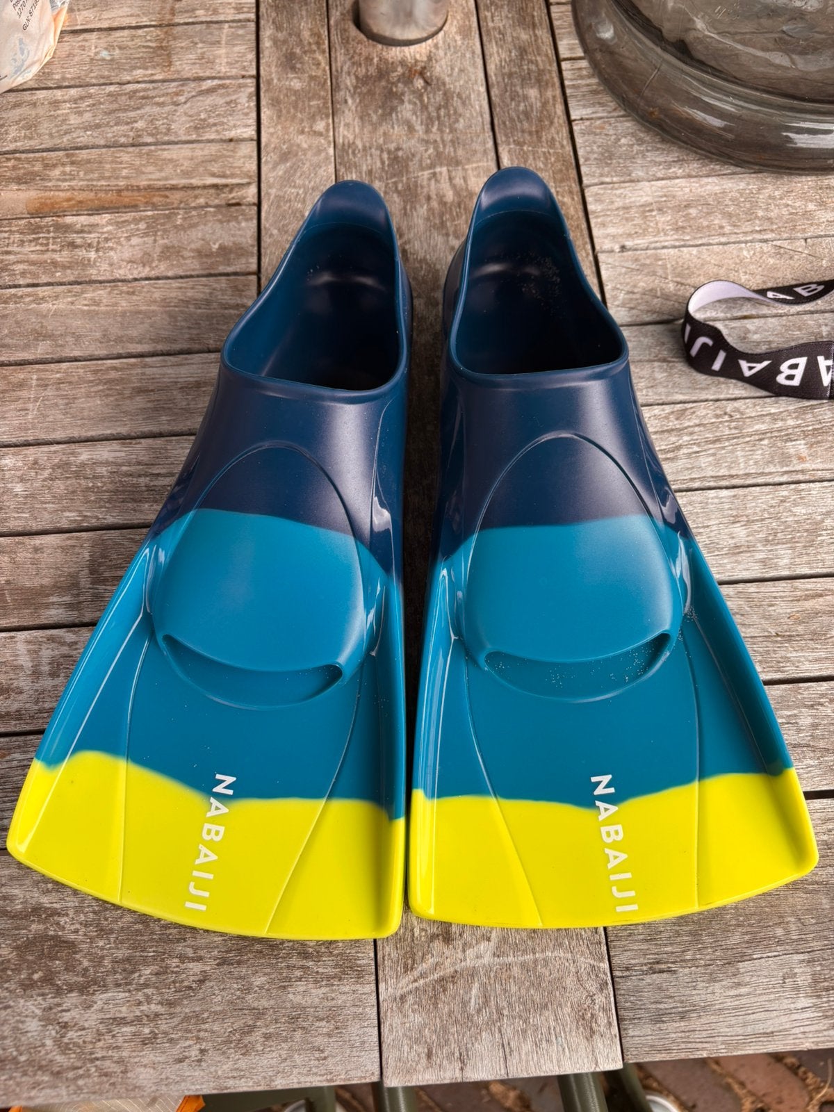 Zwemvliezen Decathlon maat 31/32, Ophalen, Zo goed als nieuw, Snorkelvinnen