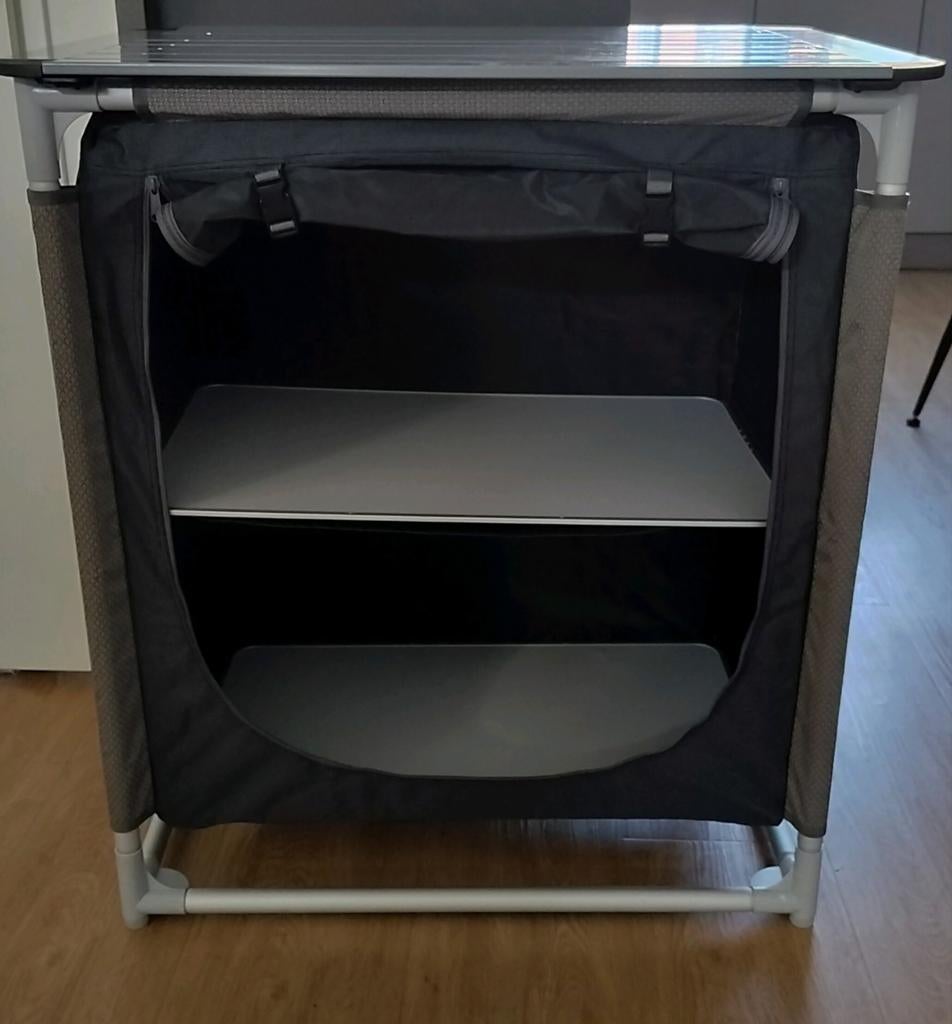 Campingkast Vrijbuiter - Compact en Praktisch, Ophalen of Verzenden, Gebruikt, Campingkast