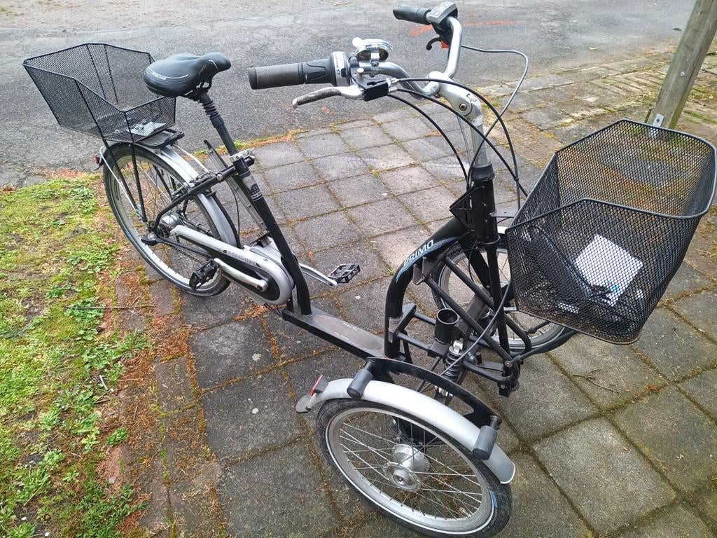 Elektrische Pfautec primo driewiel fiets te koop., Ophalen, Gebruikt