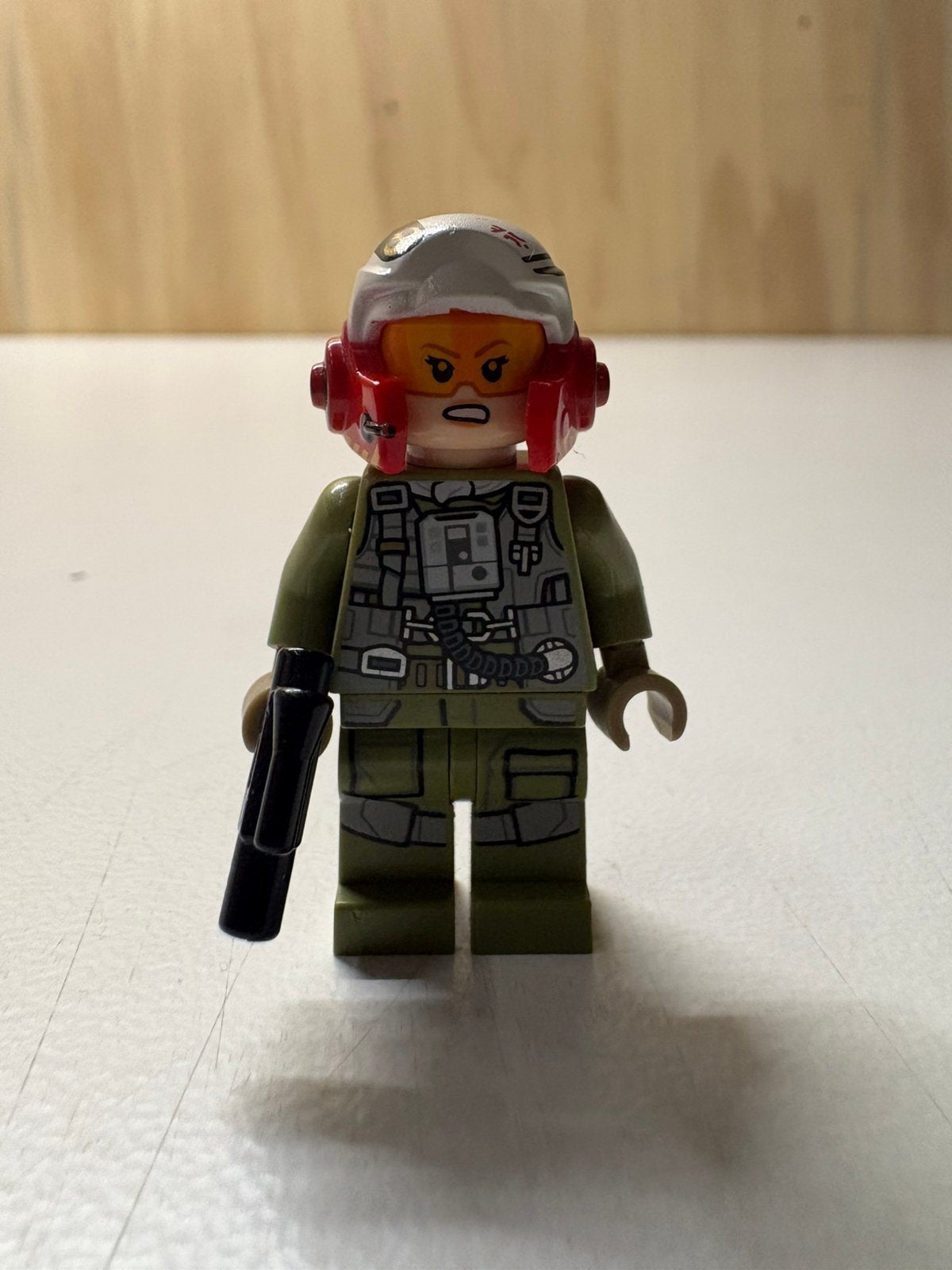 Lego Star Wars A-wing Pilot minifig - sw0884, Star Wars, Lego, Compleet, Ophalen of Verzenden