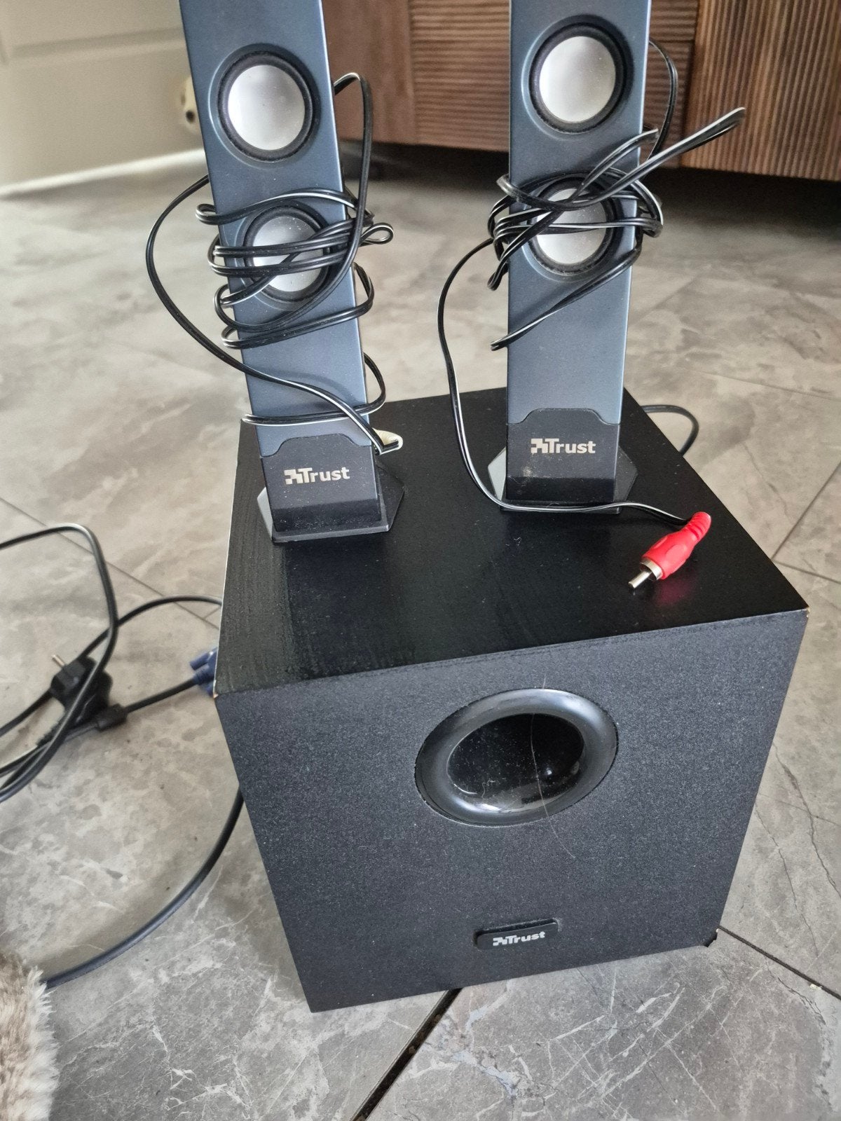 trust speaker set, Computers en Software, Ophalen