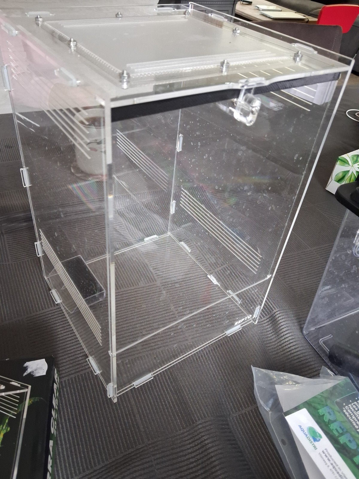 Repto Terra Clear insecten terrarium, Dieren en Toebehoren, Ophalen, Zo goed als nieuw