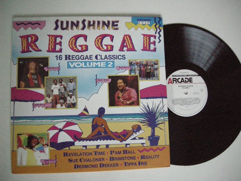 Sunshine Reggae vol 2 - LP vinyl zgan, Ophalen, Zo goed als nieuw, 12 inch, LP