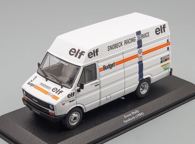 Iveco Daily 35 U8 1984 Team Snobeck 1/43 Assistance # 72, Verzenden, Nieuw, Bus of Vrachtwagen, Overige merken