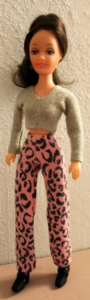 9" Disco girl doll fashion by A.R.O, Verzamelen, Poppen, Verzenden, Nieuw, Fashion Doll