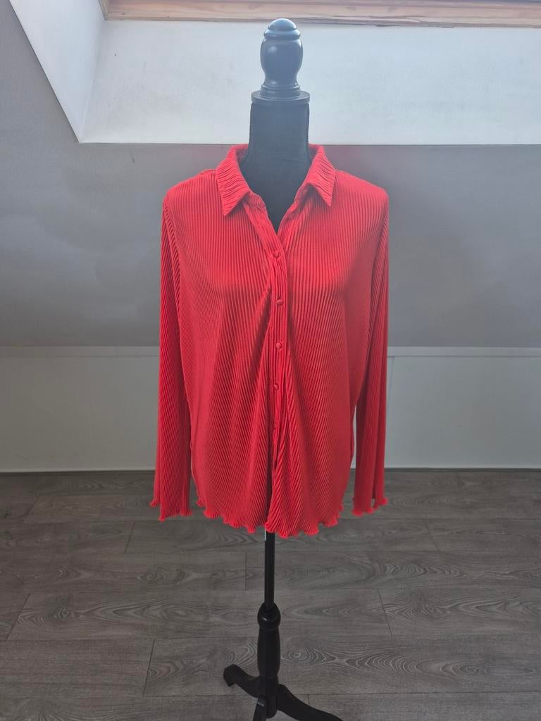 Mooie rode blouse. Maat 36, Verzenden, Maat 36 (S), Rood, Loavies