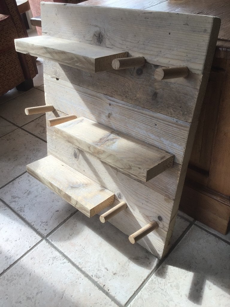 Rek plank van steiger hout, Ophalen, 25 tot 50 mm, Plank, Steigerhout