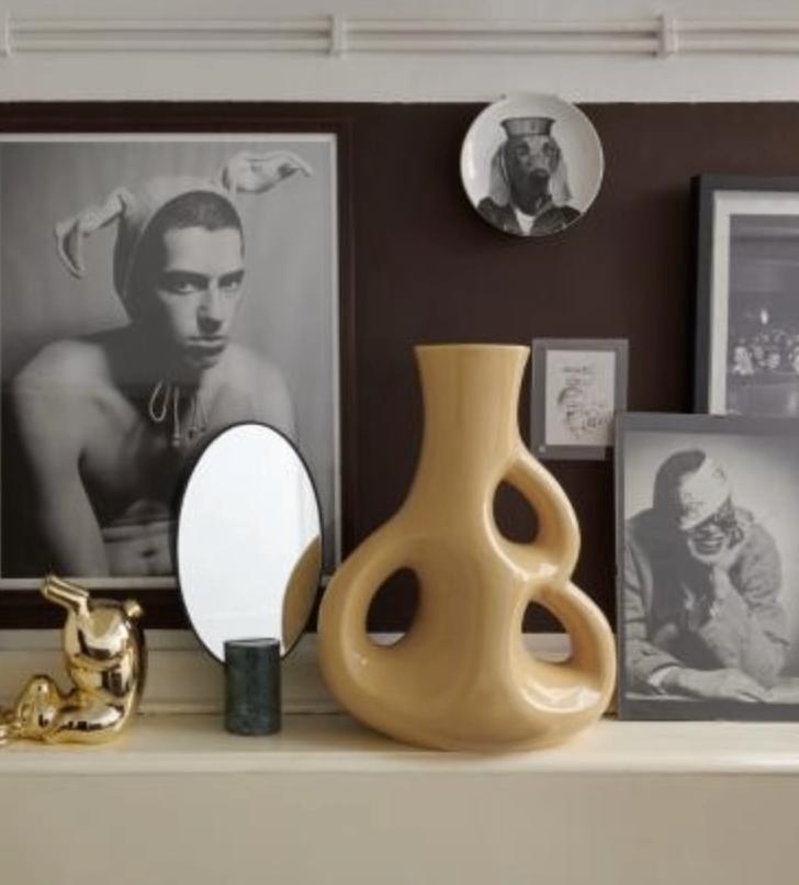 POLSPOTTEN Vaas Three Ears Beige M | Van €250, nu, Overige kleuren, Nieuw, Ophalen of Verzenden, POLSPOTTEN