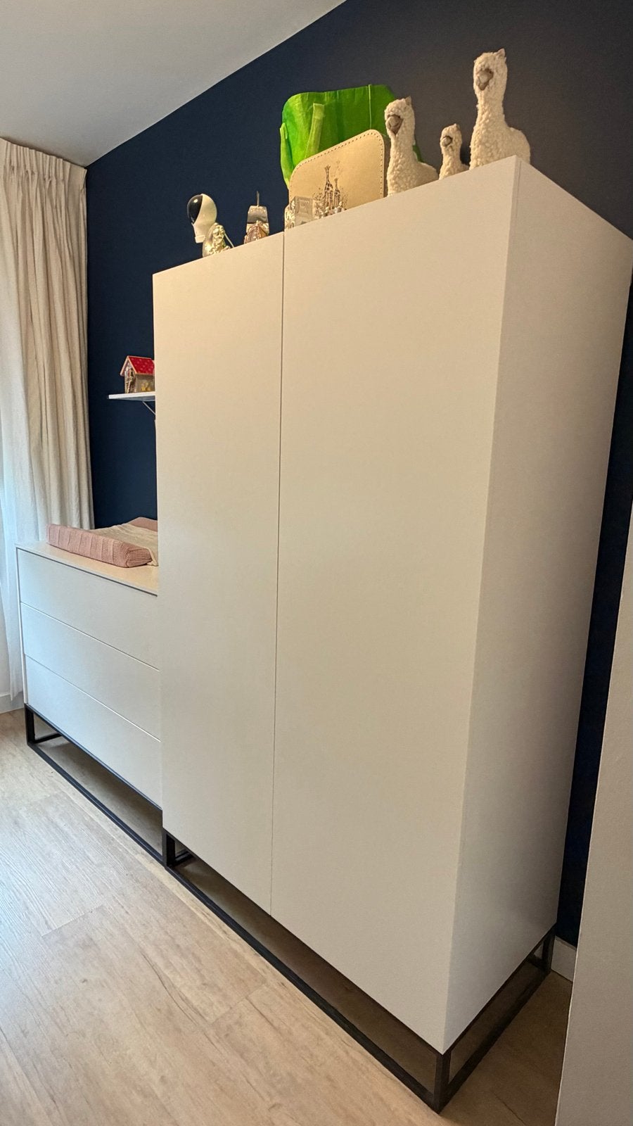 Complete babykamer in nieuwstaat inclusief matras, Kinderen en Baby's, Ophalen, Zo goed als nieuw, Jongetje of Meisje