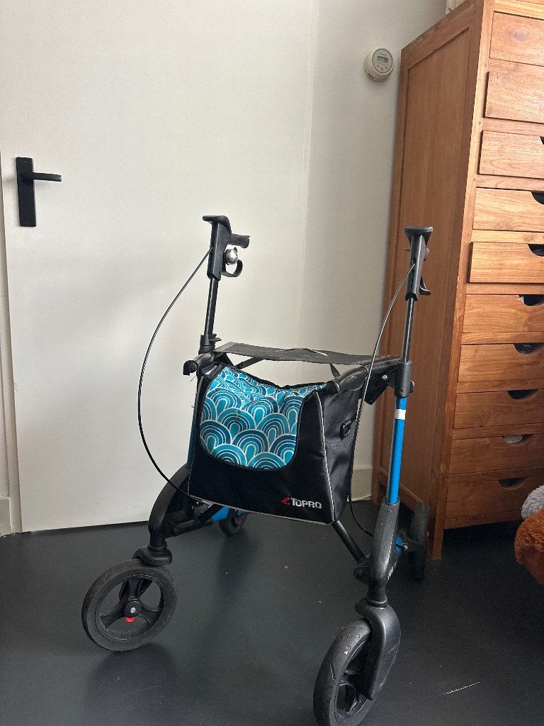 Rollator, Ophalen, Opvouwbaar, Gebruikt