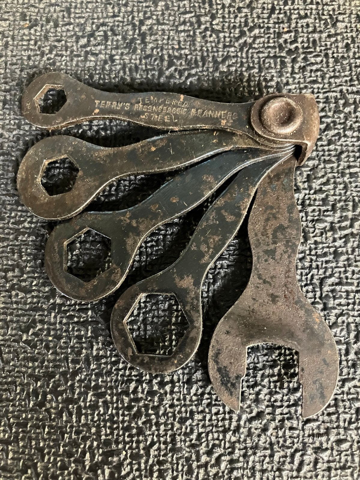 Vintage Gazelle fietsgereedschap - Sleutelset, Fietsen en Brommers, Ophalen, Gebruikt, Overig gereedschap
