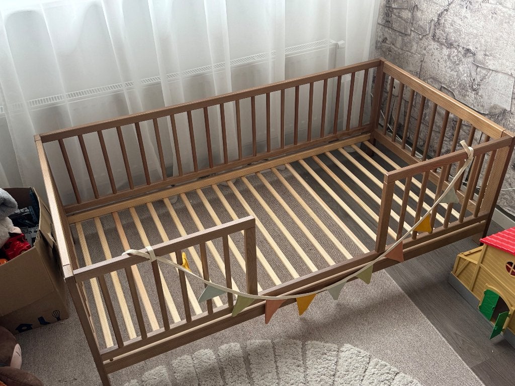 Peuterbed 70x140, Kinderen en Baby's, Kinderkamer | Bedden, Ophalen, Nieuw, 140 tot 160 cm, 70 tot 85 cm