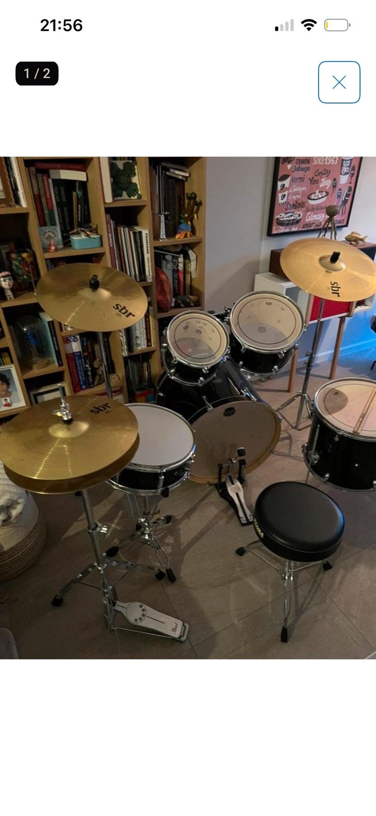 Mapex storm drumstel, Ophalen, Zo goed als nieuw, Overige merken