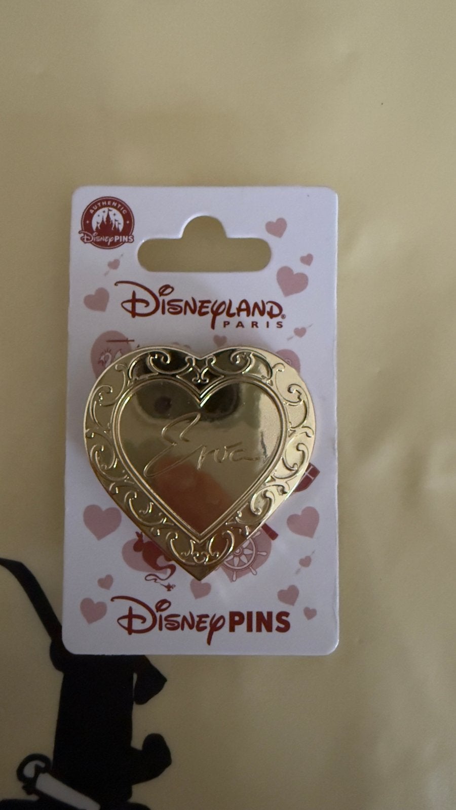 Disney Prins Erik Pin - Disneyland Parijs, Verzamelen, Ophalen of Verzenden, Pocahontas of Kl. Zeemeermin, Nieuw, Overige typen