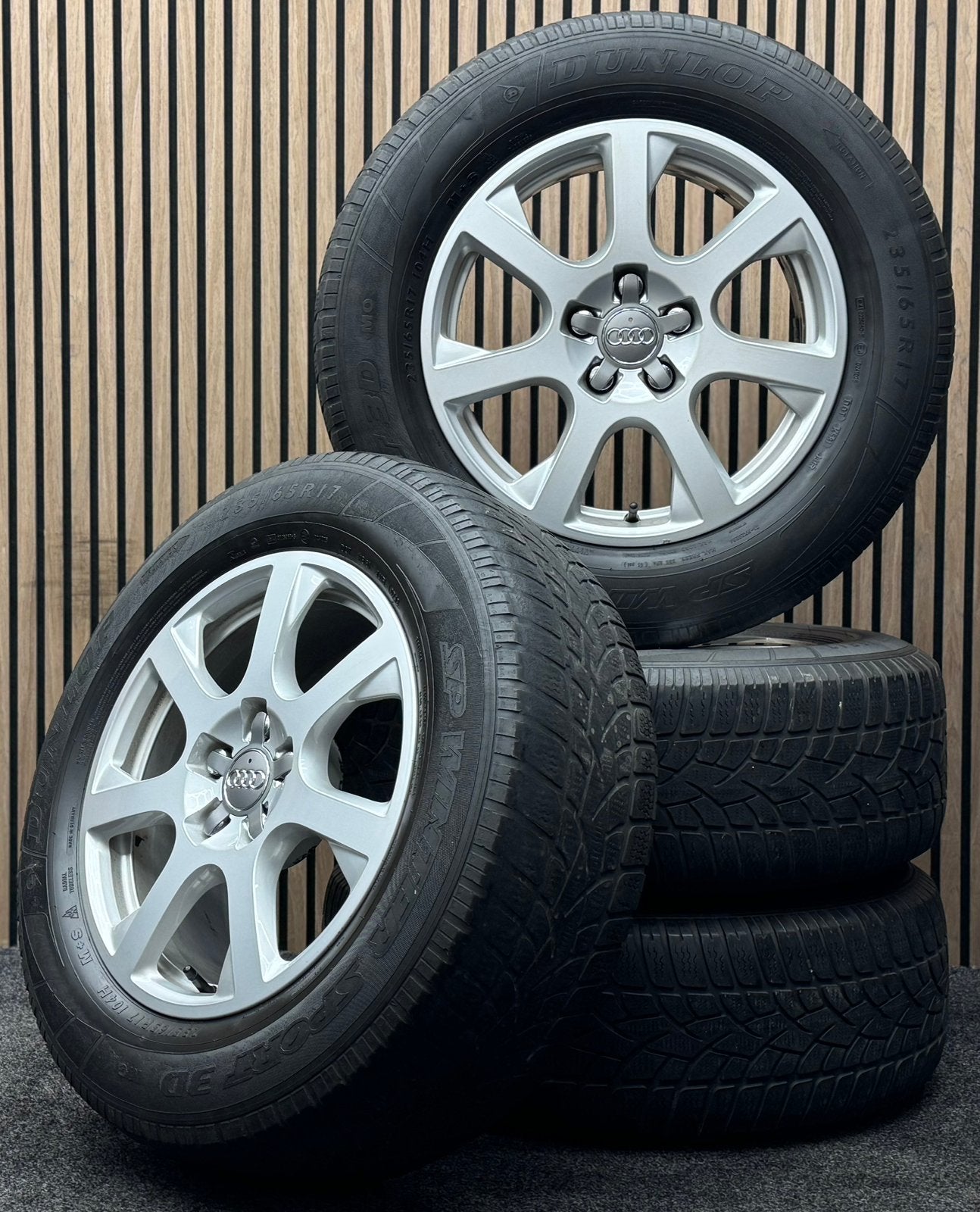 WINTER! Originele 17 inch Audi Q5 8R 5x112 ET39 235/65/17, Auto-onderdelen, Ophalen, ., Banden en Velgen, 17 inch