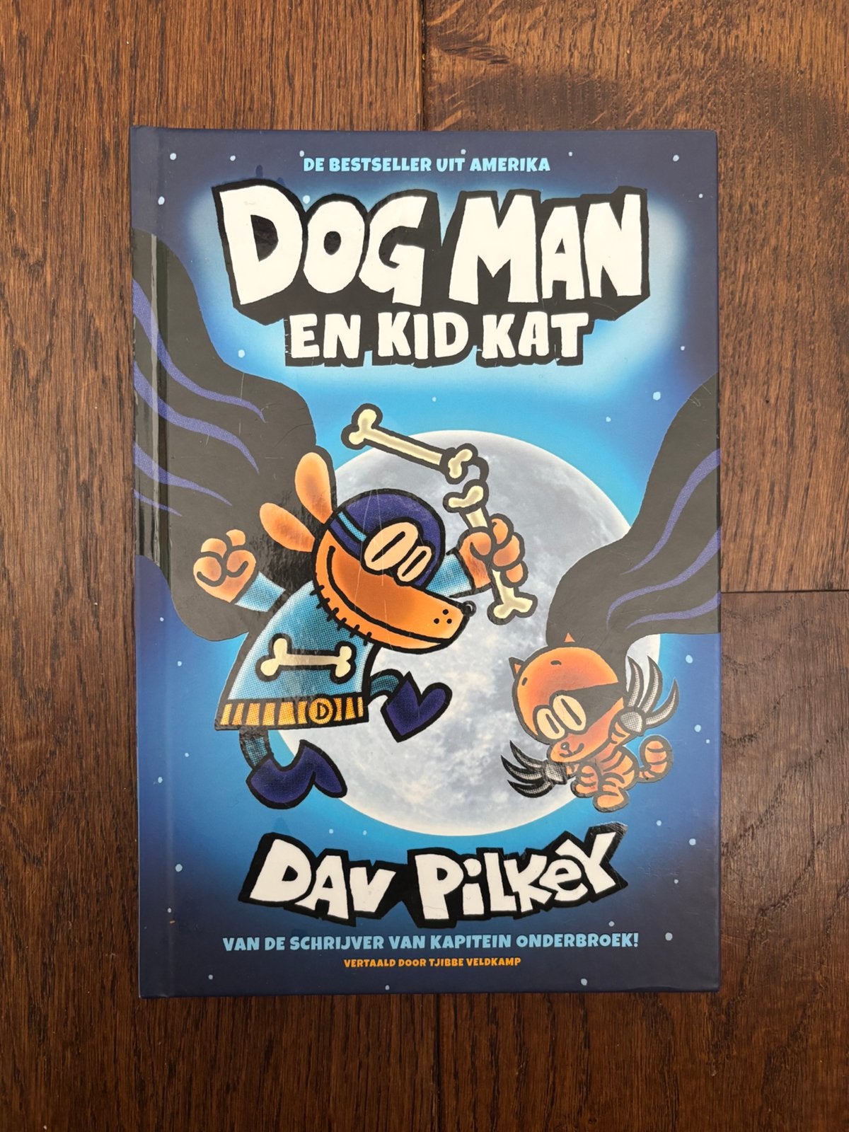 Dav Pilkey: Dog Man en Kid Kat, Ophalen of Verzenden, Zo goed als nieuw, Fictie algemeen