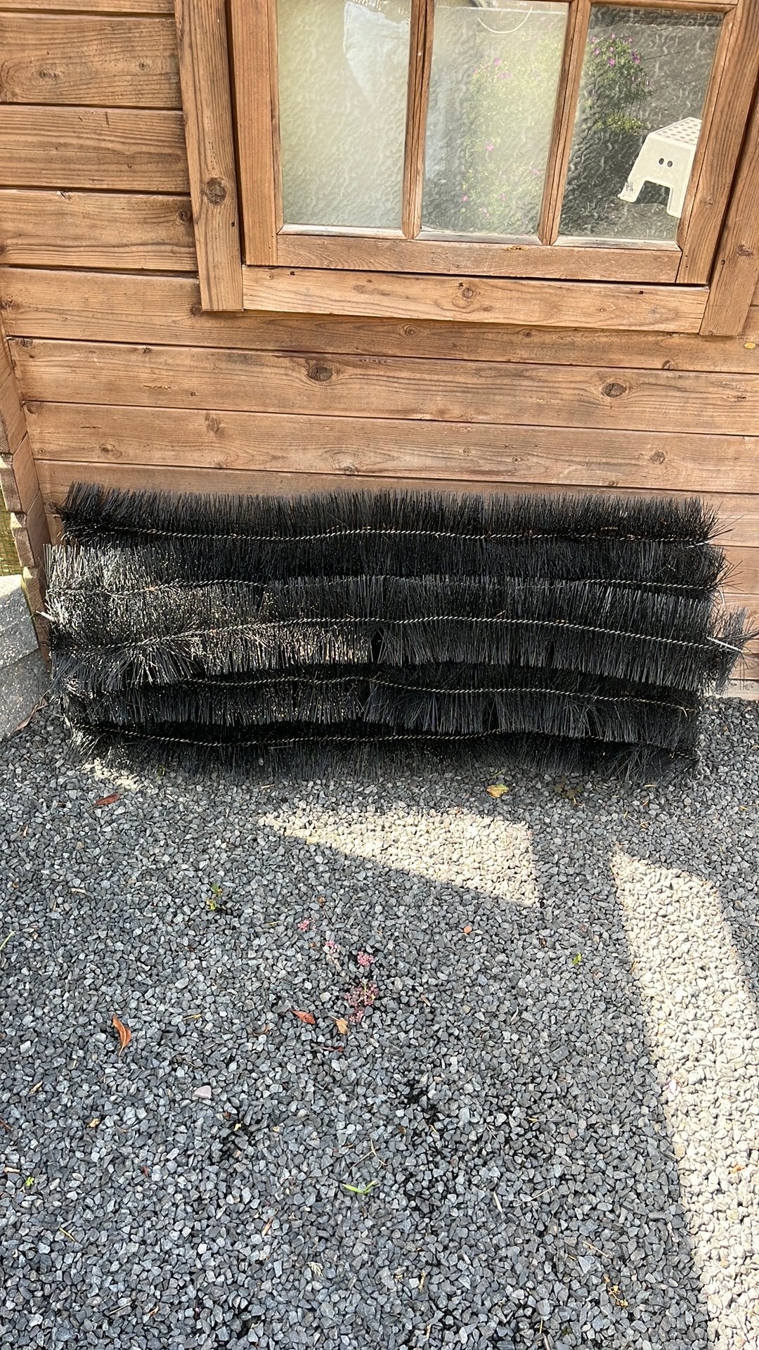Dakgootegel 11 stuks 13.5 meter  a 120 cm lang, Ophalen, Gebruikt