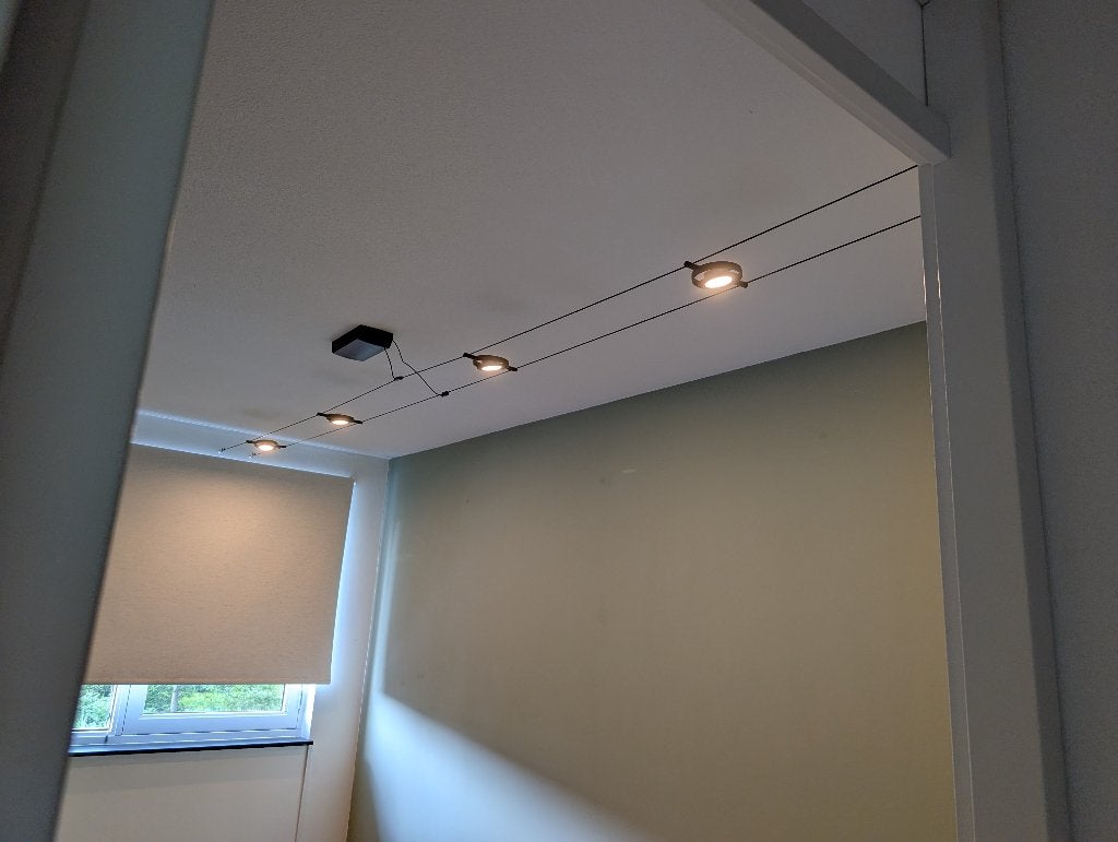 Paulmann LED Kabelsysteem / Draadsysteem – Zwart, Ophalen, Gebruikt, Metaal of Aluminium, Led