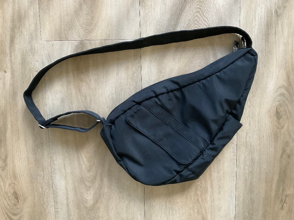 Healthy Back bag microfibre - S black, Ophalen of Verzenden, Zo goed als nieuw, Zwart, Overige merken