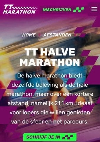 Startbewijs halve marathon TT Assen 1 november voor Robert, Overige merken, Verzenden, Overige typen, Nieuw