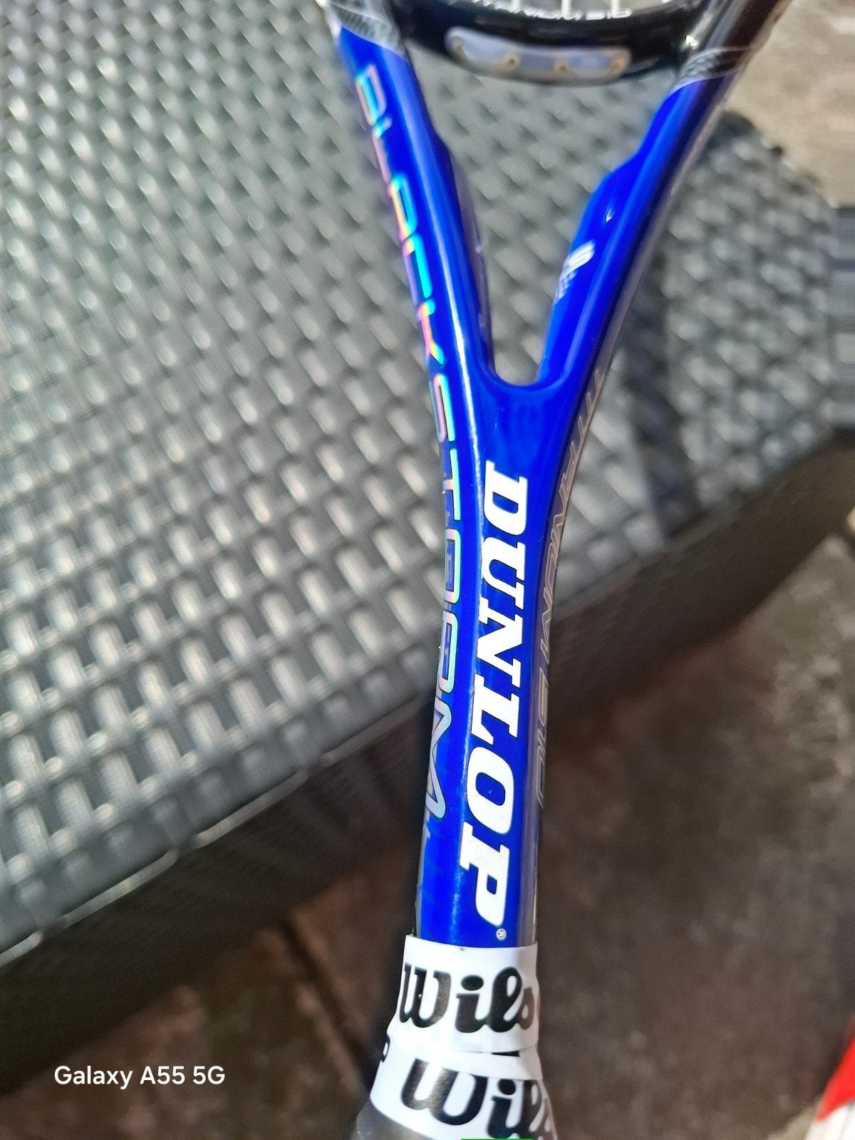 Dunlop Blackstorm Titanium Squash Racket, Ophalen of Verzenden, Dunlop, Nvt, Nvt