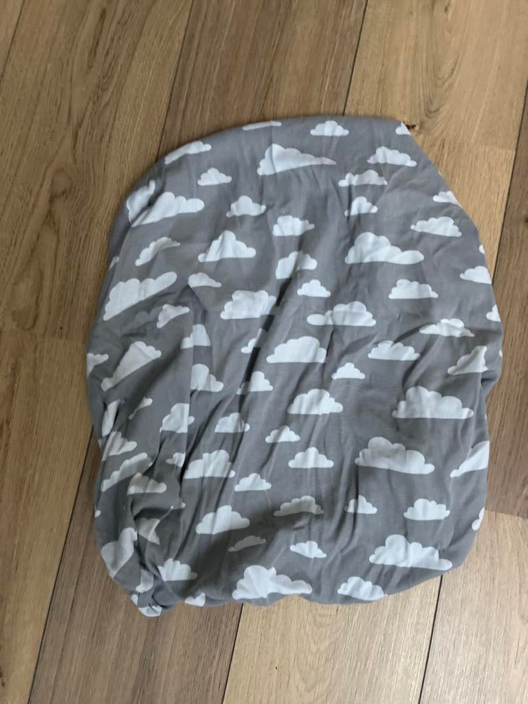 Meyco hoes en hema hoes verschoonkussen + ledikant hoeslaken, Kinderen en Baby's, Ophalen of Verzenden, Zo goed als nieuw, Overige typen