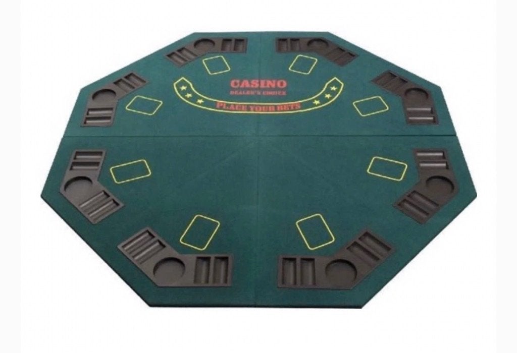 Pokertafel / pokeropzettafel, in prima staat, Vijf spelers of meer, Ophalen of Verzenden, Zo goed als nieuw