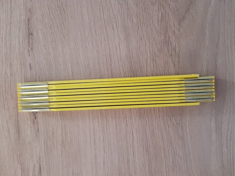 Duimstok meetlat uitvouwbare Liniaal 200 cm lang, Ophalen of Verzenden, Nieuw, Overige typen, Overige merken