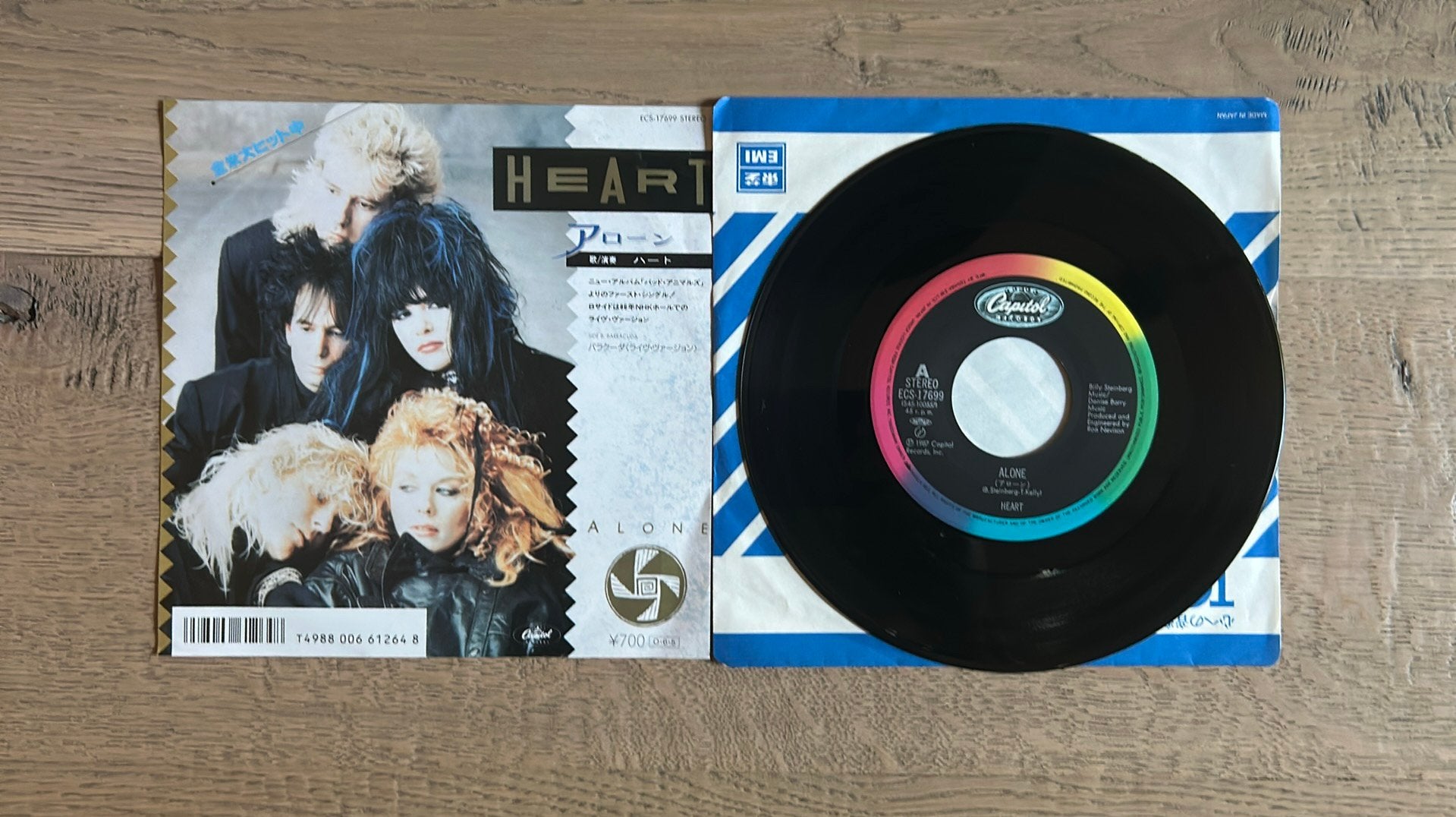 Heart - Alone (Single Japan), Ophalen of Verzenden, Zo goed als nieuw, Pop