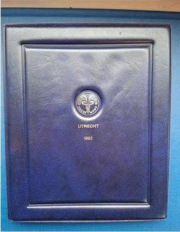 Munten NL 1993 Proofset Blauwe Verpakking 09-09, Postzegels en Munten, Ophalen of Verzenden, Koningin Beatrix, Overige waardes