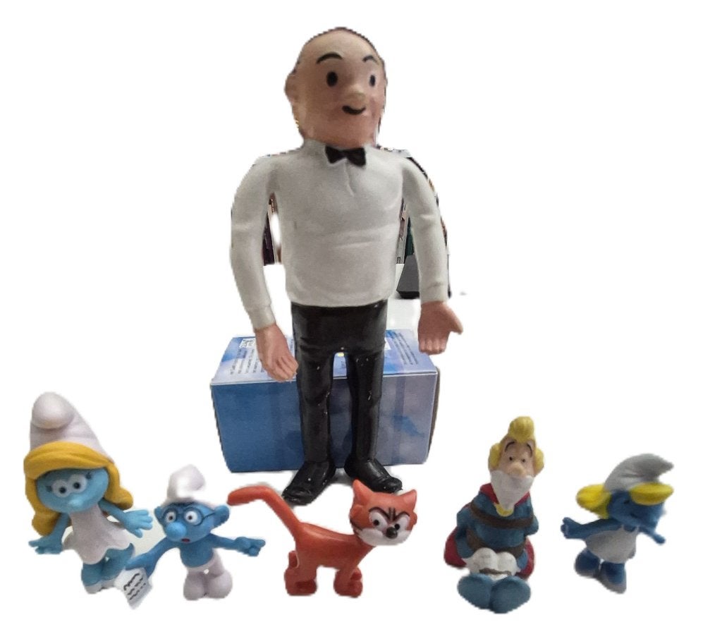 diverse Smurfen , Lambiek ,Asterix, Ophalen of Verzenden, Overige figuren, Gebruikt, Beeldje of Figuurtje