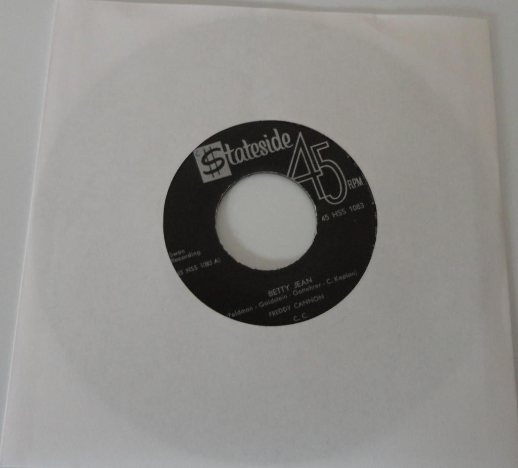 Freddy Cannon > Betty Jean, Gebruikt, 7 inch, Single, Ophalen of Verzenden