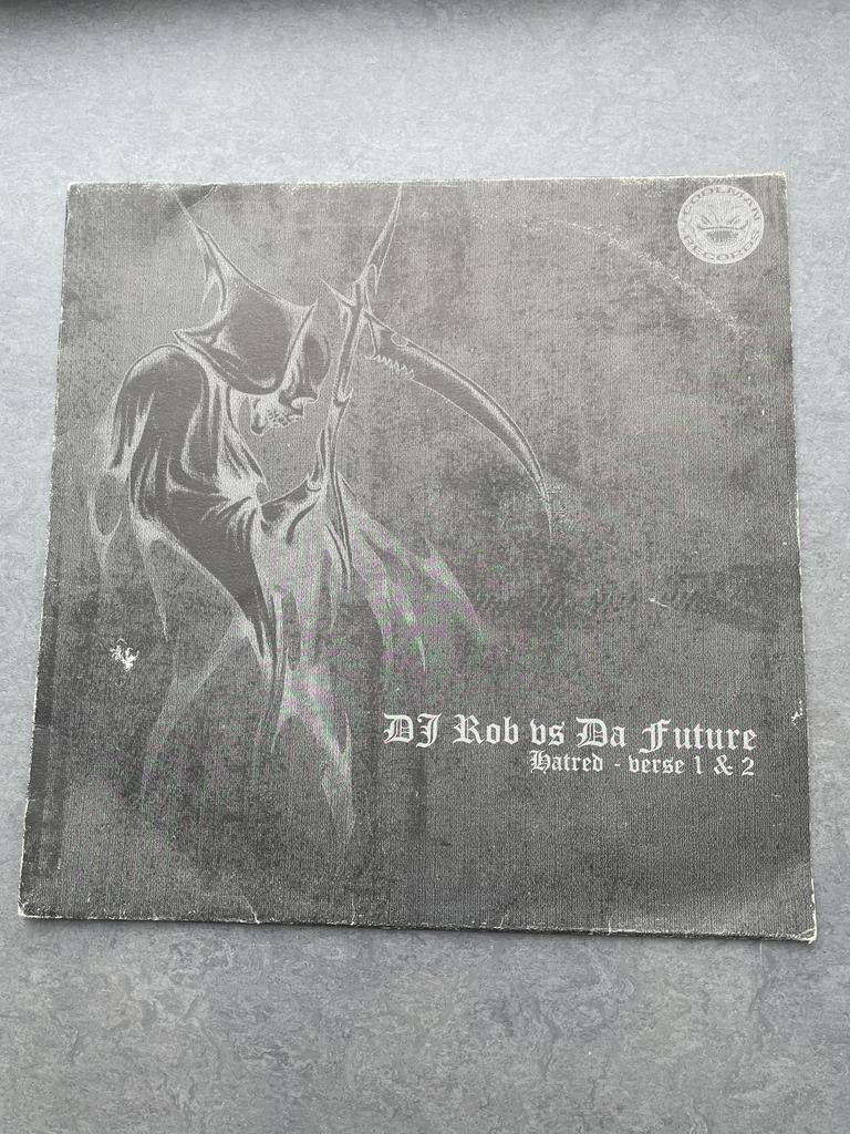 Lp DJ Rob vs Da future - Hatred verse 1&2, Cd's en Dvd's, Ophalen of Verzenden, Zo goed als nieuw, 12 inch, Techno of Trance