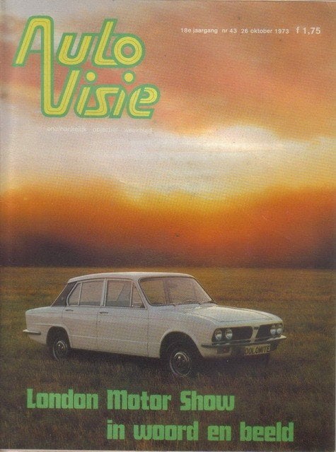 Autovisie 43 1973 : Alfa Romeo Alfetta, Ophalen of Verzenden, Gelezen, Alfa Romeo