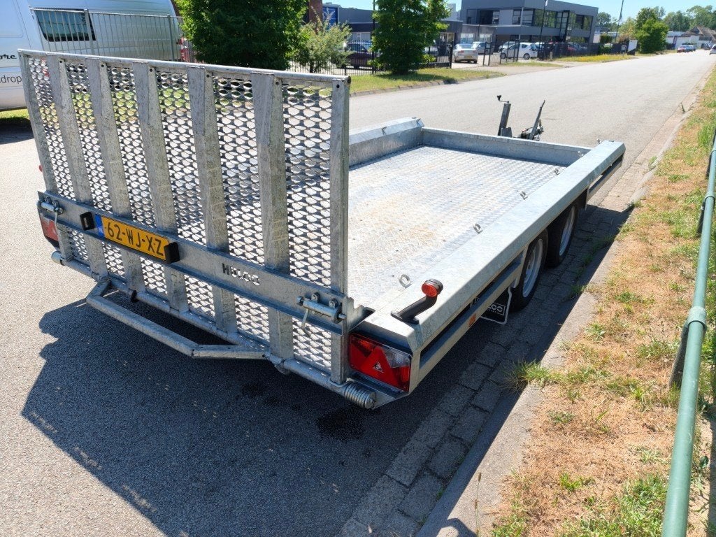 Hulco Terrax-2 3000 Machinetransporter, zgan aanhanger MARGE, Ophalen, Gebruikt, Terrax-2, Hulco
