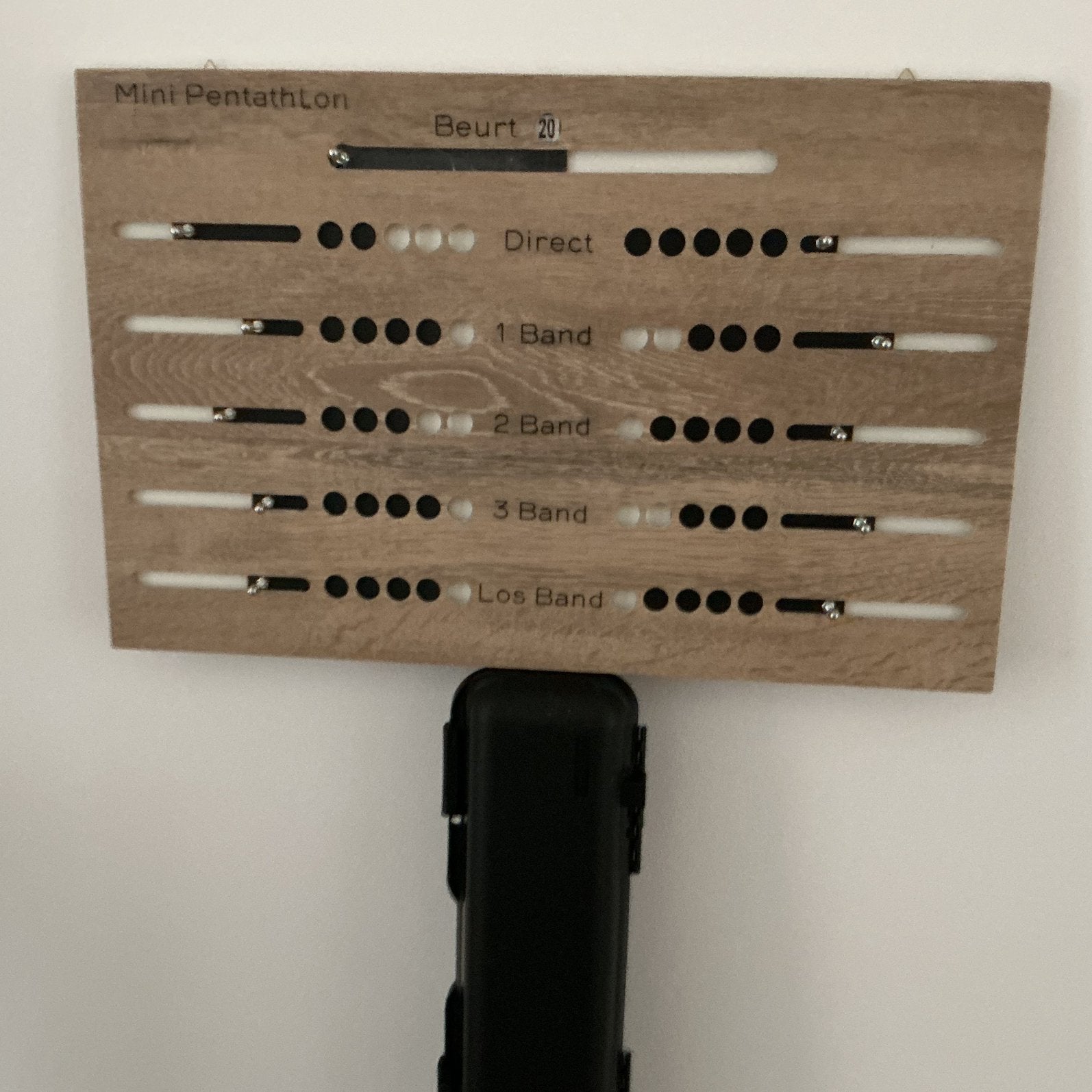 Pentathlon scorebord, Sport en Fitness, Biljarten en Poolen, Ophalen of Verzenden, Nieuw