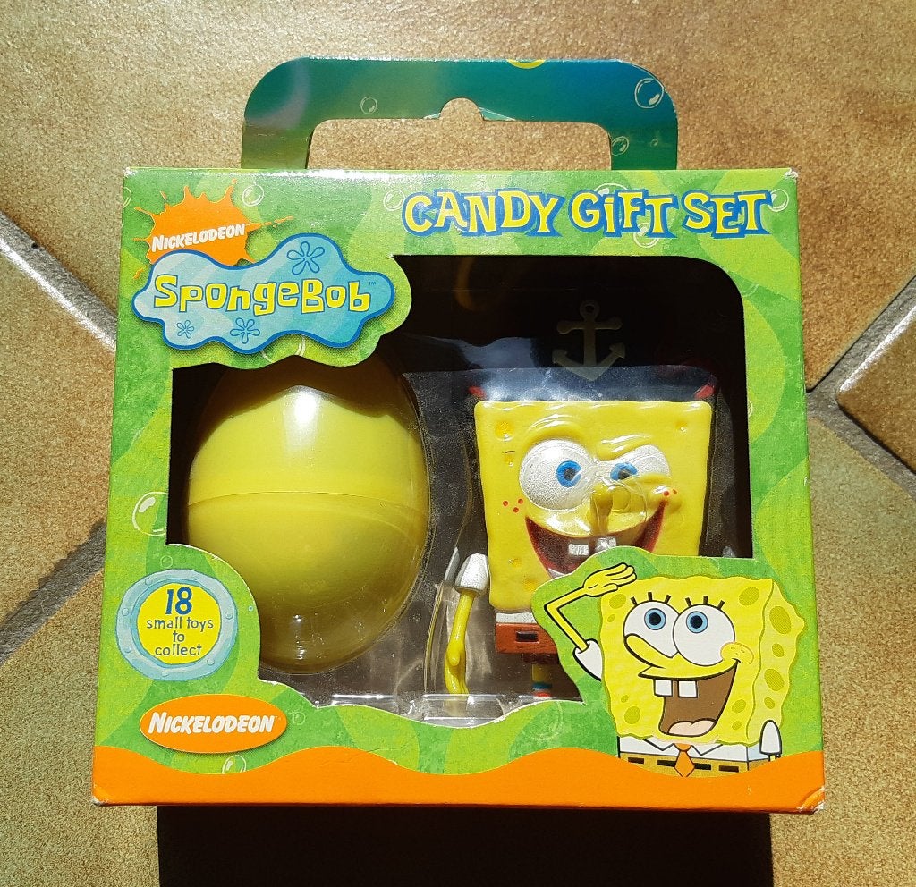 Sponge Bob Piraat Candy Gift Set (open), Verzenden, Gebruikt