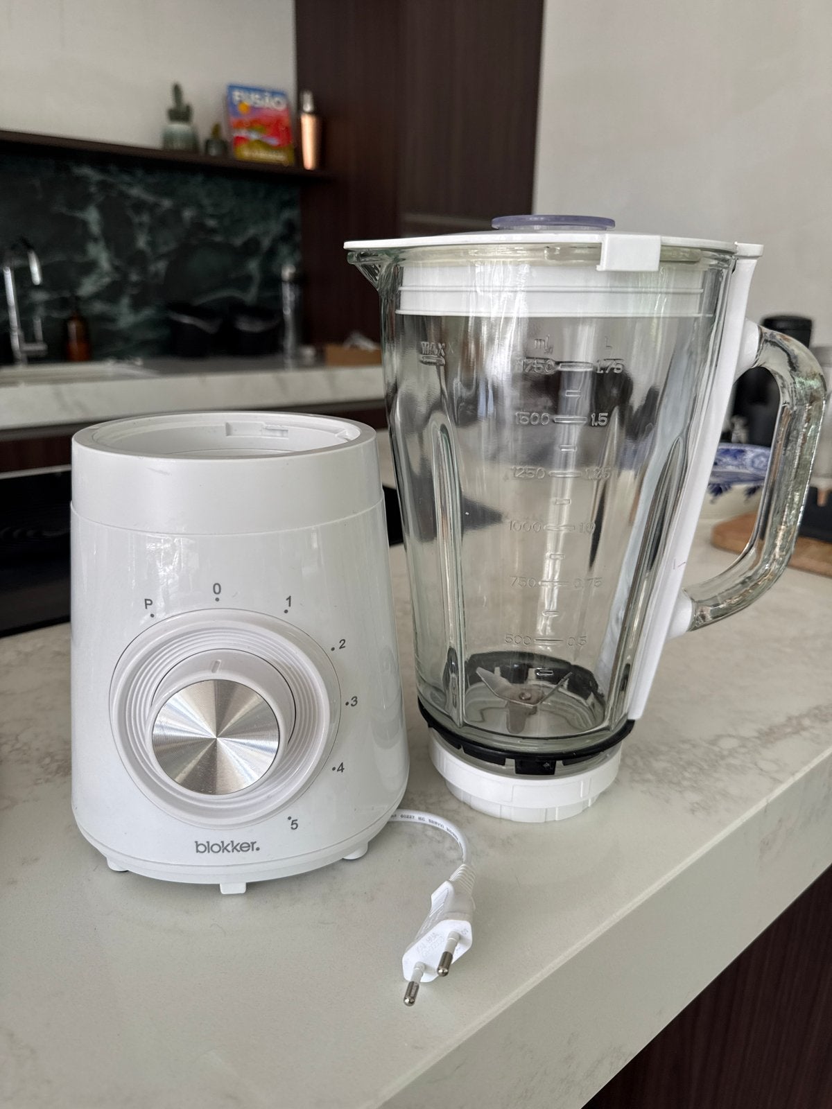 Blokker Blender BL-13103 - Werkt perfect, Ophalen of Verzenden, Zo goed als nieuw, Blender