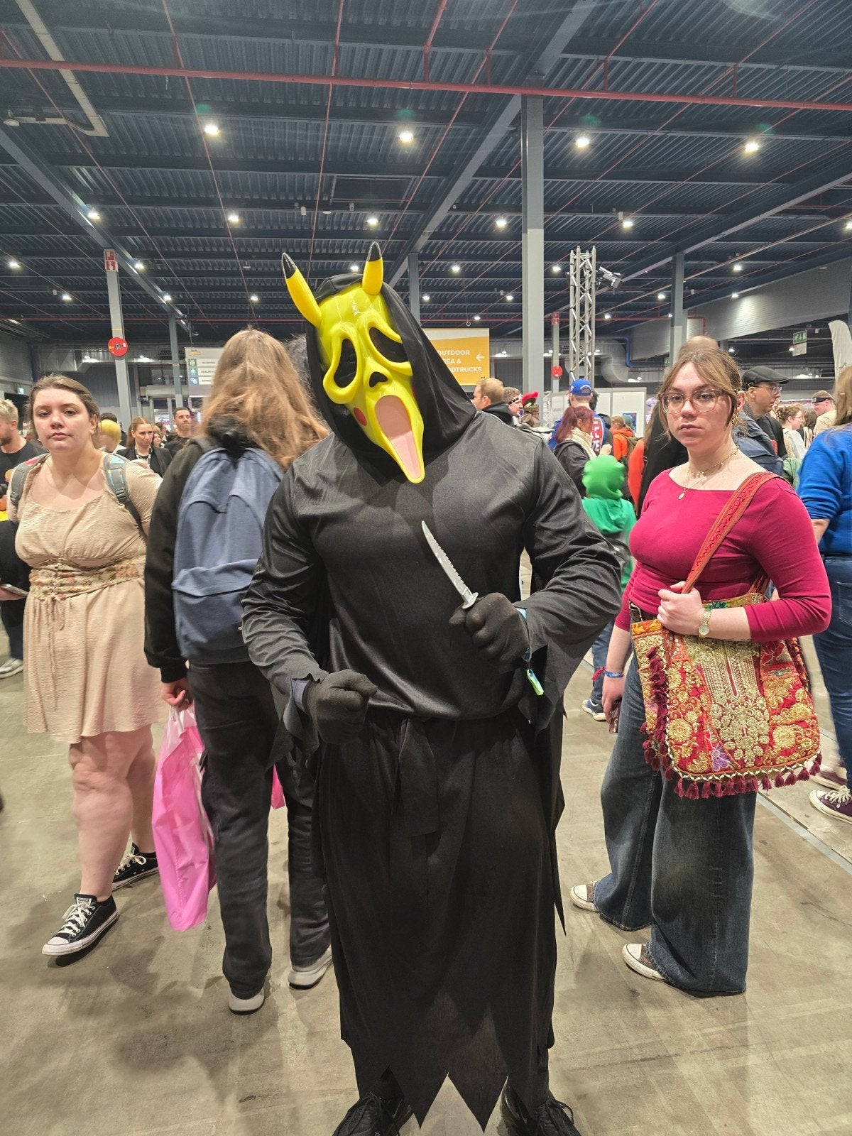 Pikachu Scream Cosplay Masker - Comic Con Special!, Ophalen of Verzenden