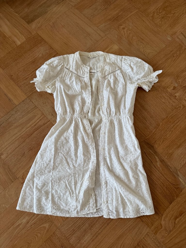 dress, Wit, Ophalen of Verzenden, Ba&sh, Maat 36 (S)