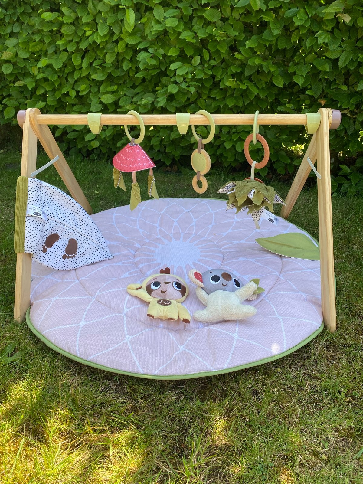 Speelkleed met Babygym en Mobiel, Kinderen en Baby's, Speelgoed | Babyspeelgoed, Ophalen of Verzenden, Zo goed als nieuw, Speelkleed