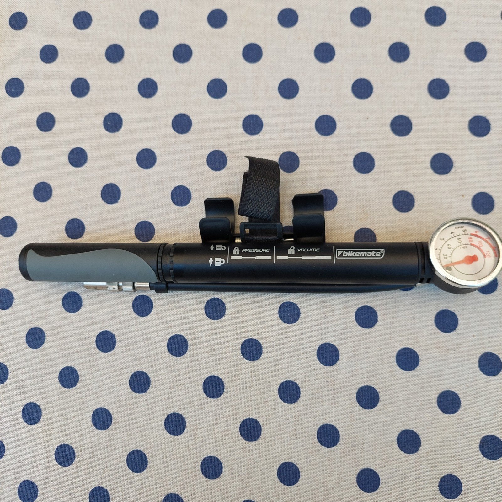 Hand fietspomp, Fietsen en Brommers, Ophalen of Verzenden, Drukmeter, Nieuw