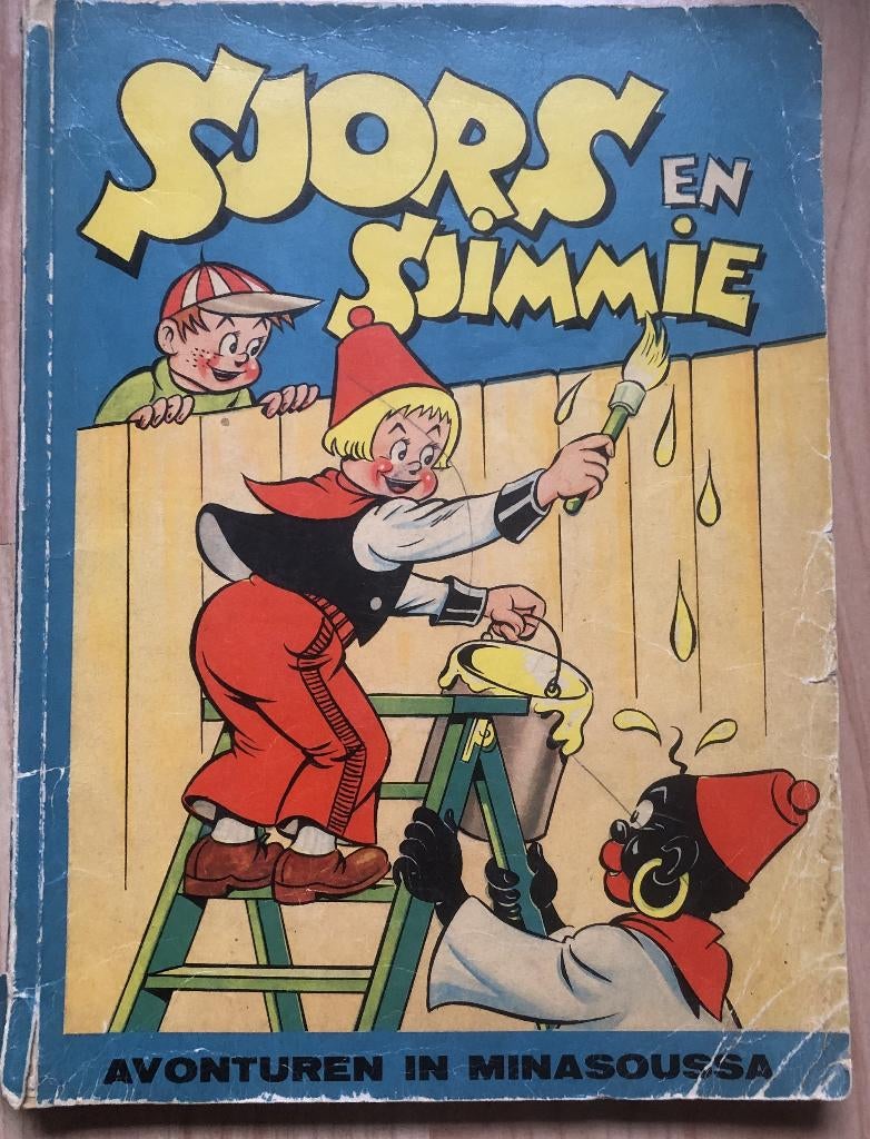 FRANS PIET - SJORS EN SJIMMIE -AVONTUREN IN MINASOUSSA, Boeken, Stripboeken, Eén stripboek, Ophalen of Verzenden, Zo goed als nieuw